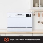 Magic Chef 6 Plate Energy Star Countertop Dishwasher