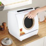Compact Portable Dishwasher with Air-Dry Function
