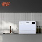 Magic Chef 6 Plate Energy Star Countertop Dishwasher