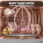 Compact Portable Dishwasher with 5 Washing Programs