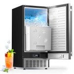 Coolski Under Counter Ice Maker, 100LBS Daily Capacity