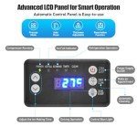 Stainless Steel 120lbs/24H Under Counter Ice Maker