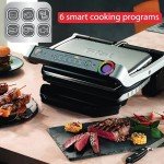 T-fal OptiGrill Indoor Electric Grill with 6 Modes