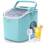 Ecozy Countertop Portable Ice Maker - Aqua