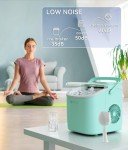 Ecozy Countertop Portable Ice Maker - Aqua