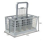 Universal Dishwasher Cutlery Basket for Major Brands