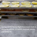 Silicone Tray Mats for Harvest Right Freeze Dryer