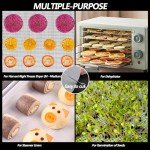 Medium Silicone Tray Mats for Freeze Dryer - 8 Pack