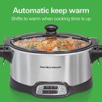 Hamilton Beach 6-Quart Programmable Slow Cooker