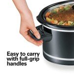 Hamilton Beach 8-Quart Slow Cooker with Lid Rest