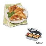 Cuisinart Silver Sandwich Grill WM-SW2N1