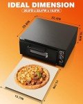 PYY Electric Indoor Pizza Oven with Timer