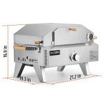 Razorri Portable Propane Pizza Oven & Grill