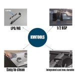 KVNTOOLS 30” Stainless Steel 5-Burner Gas Cooktop