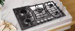 KVNTOOLS 30” Stainless Steel 5-Burner Gas Cooktop