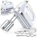 LILPARTNER 400W Handheld Electric Mixer with Accessories