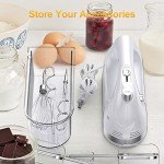 LILPARTNER 400W Handheld Electric Mixer with Accessories