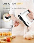 SHARDOR Electric Hand Mixer with 6 Speeds & Accessories