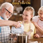 LILPARTNER 400W Handheld Electric Mixer with Accessories