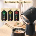 Zomagas Portable Range Hood with 3 Speed Control