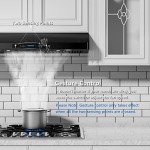 IKTCH 30" Black Under Cabinet Range Hood 900 CFM