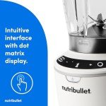 Nutribullet SmartSense 5-Speed Blender Combo, Matte White