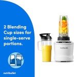 Nutribullet SmartSense 5-Speed Blender Combo, Matte White