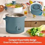 Bella 16-Cup Rice Cooker with Steamer Basket