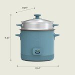 Bella 16-Cup Rice Cooker with Steamer Basket