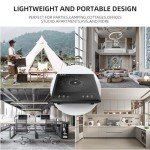 Portable 1600W Induction Cooktop with Touch Control