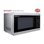 Sharp 1.1 CuFt Stainless Steel Countertop Microwave