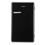 Comfee Retro Mini Refrigerator - 3.3 Cu. Ft. Black
