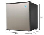 Avanti 1.7 cu. ft. Stainless Steel Mini Fridge