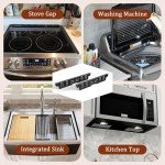 Stainless Steel Stove Gap Covers for Kitchen