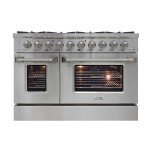 DUURA Elite 48-Inch Gas Range Cooktop with Oven