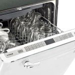 Unique Retro Quiet Dishwasher - 6 Wash Cycles