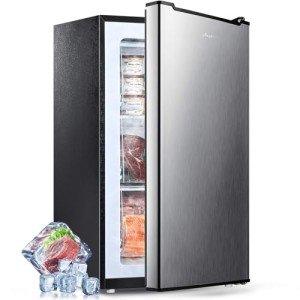 Anypro 3 Cu.Ft Compact Upright Freezer with Drawers