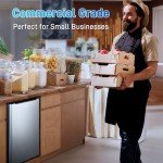 Anypro 3 Cu.Ft Compact Upright Freezer with Drawers