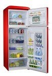 Galanz Dual Door Retro Red Refrigerator, 12 Cu Ft