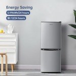 BANGSON 4.0 Cu.Ft. Small Refrigerator with Freezer