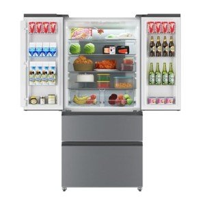 DYTesa 33 Inch French Door Refrigerator with Bottom Freezer