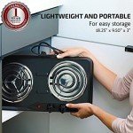 OVENTE 1700W Electric Double Burner Cooktop