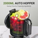 AMZCHEF Self-Feeding Masticating Juicer Machine