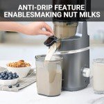 AMZCHEF Self-Feeding Masticating Juicer Machine