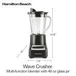 Hamilton Beach Wave Crusher Blender for Smoothies