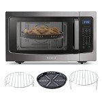 Toshiba 4-in-1 Air Fryer Microwave Oven, Black