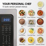 Toshiba 4-in-1 Air Fryer Microwave Oven, Black