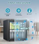 Electactic 50 Can Mini Beverage Refrigerator Cooler