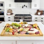 GASHELL Bamboo Noodle Board for Stove Top