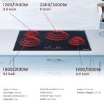 Rangaire 36" Induction Cooktop with 5 Burners
